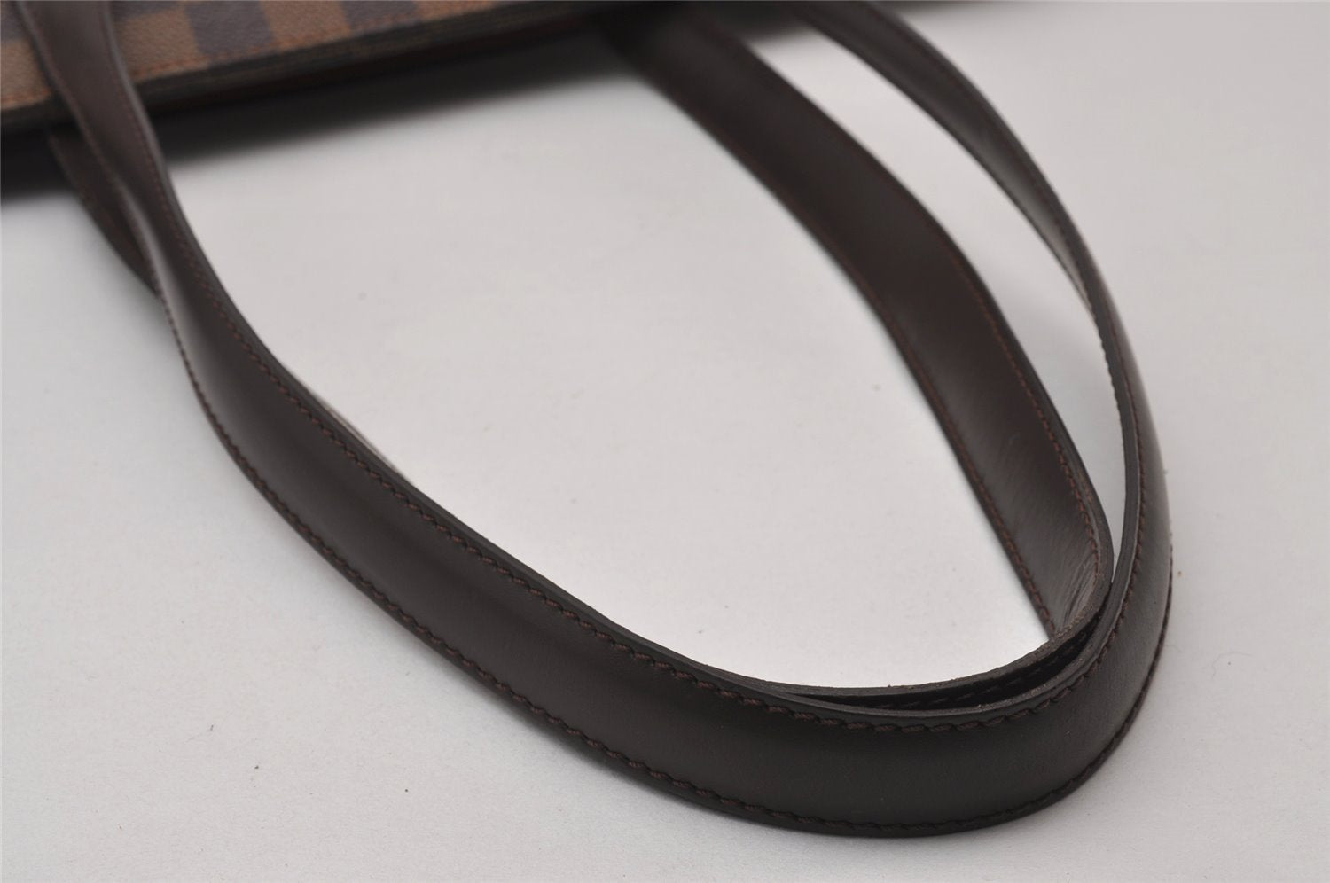 Authentic Louis Vuitton Damier Parioli PM Shoulder Tote Bag N51123 LV 3164J