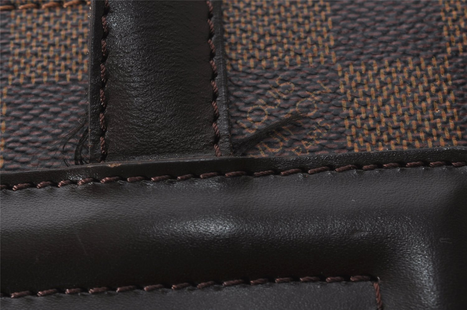 Authentic Louis Vuitton Damier Parioli PM Shoulder Tote Bag N51123 LV 3164J