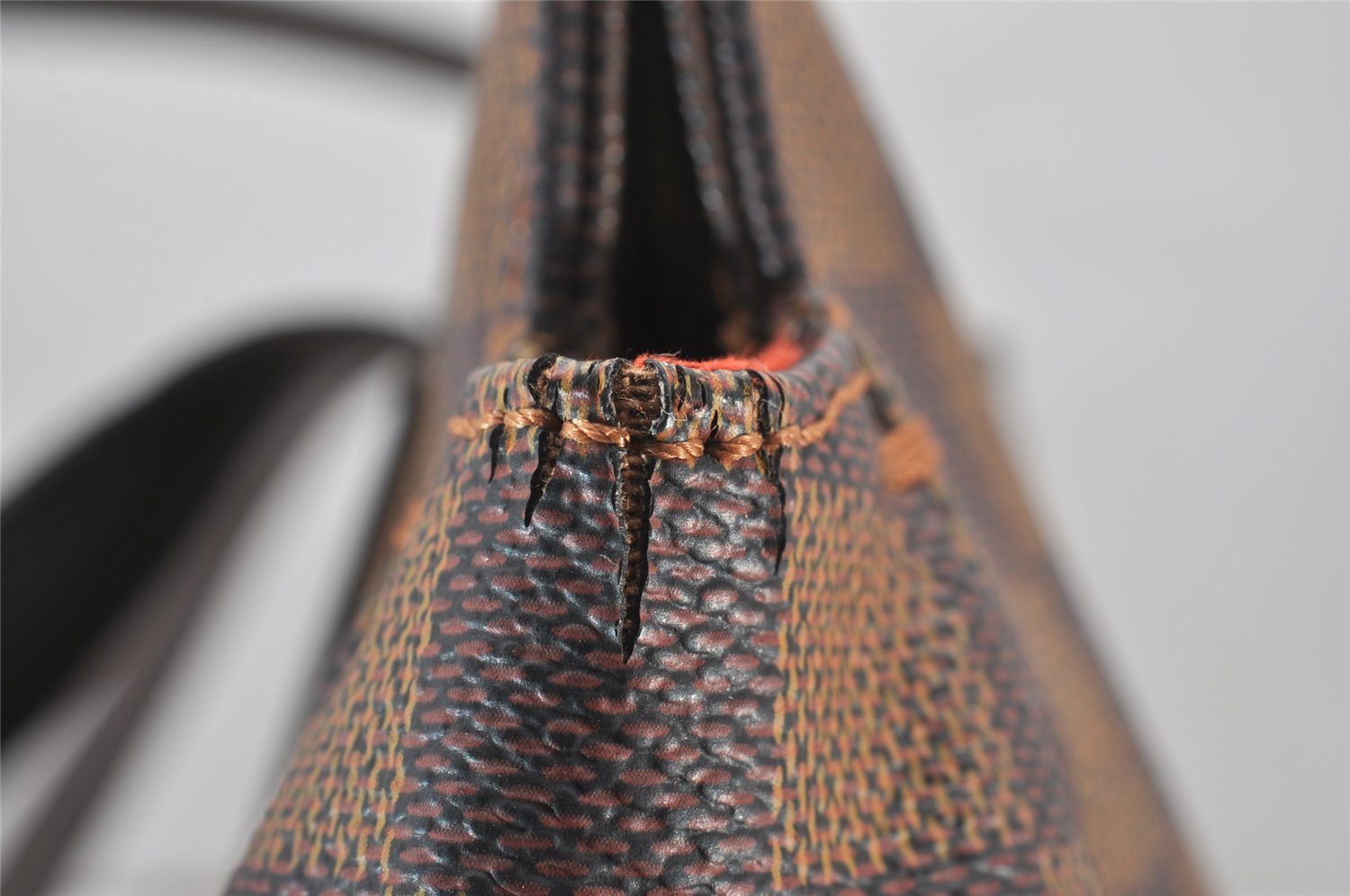 Authentic Louis Vuitton Damier Parioli PM Shoulder Tote Bag N51123 LV 3164J