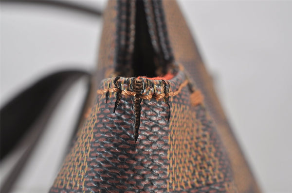 Authentic Louis Vuitton Damier Parioli PM Shoulder Tote Bag N51123 LV 3164J