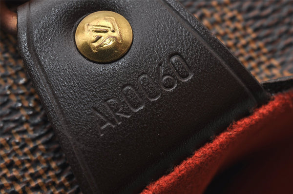 Authentic Louis Vuitton Damier Parioli PM Shoulder Tote Bag N51123 LV 3164J