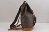 Authentic Louis Vuitton Monogram Montsouris GM Backpack M51135 LV 3165J