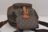 Authentic Louis Vuitton Monogram Montsouris GM Backpack M51135 LV 3165J