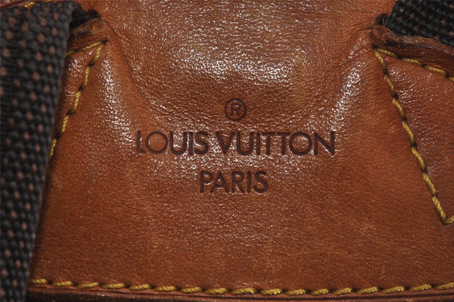 Authentic Louis Vuitton Monogram Montsouris GM Backpack M51135 LV 3165J