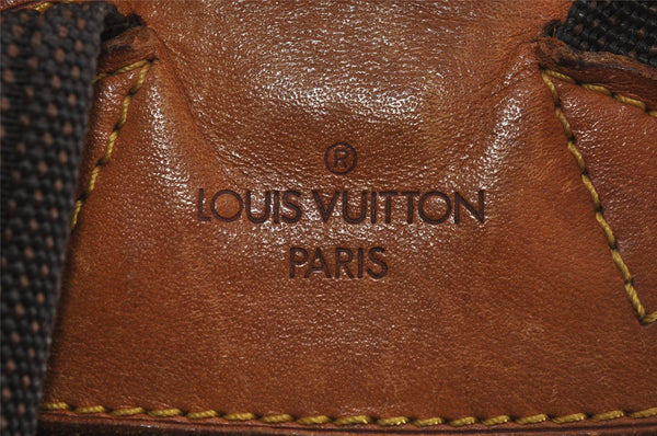 Authentic Louis Vuitton Monogram Montsouris GM Backpack M51135 LV 3165J