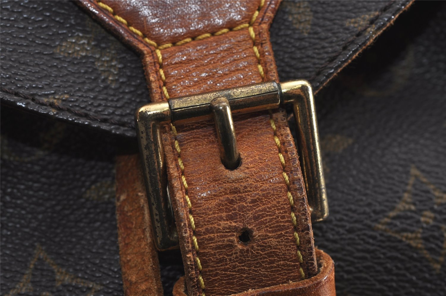 Authentic Louis Vuitton Monogram Montsouris GM Backpack M51135 LV 3165J