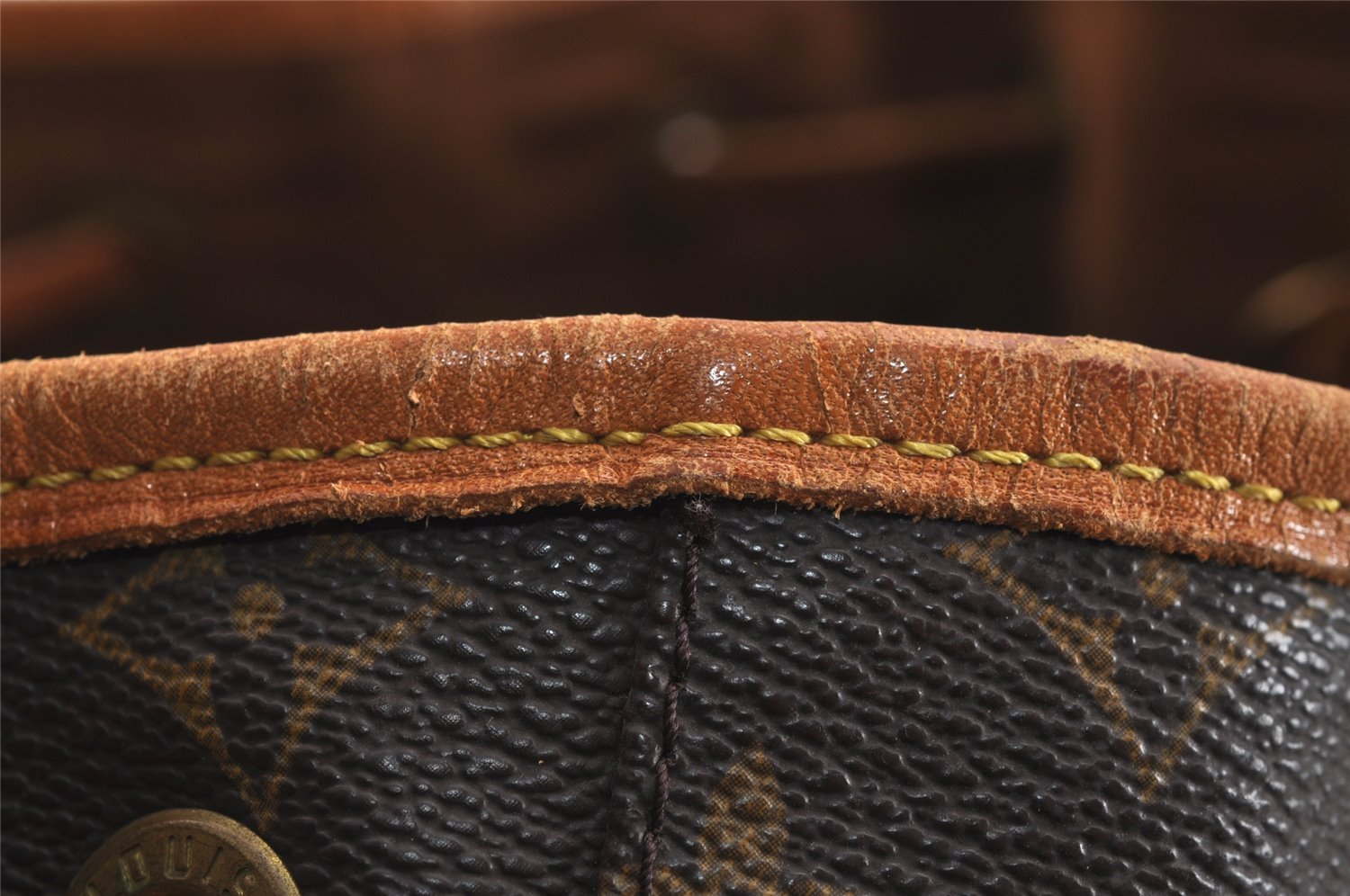 Authentic Louis Vuitton Monogram Montsouris GM Backpack M51135 LV 3165J