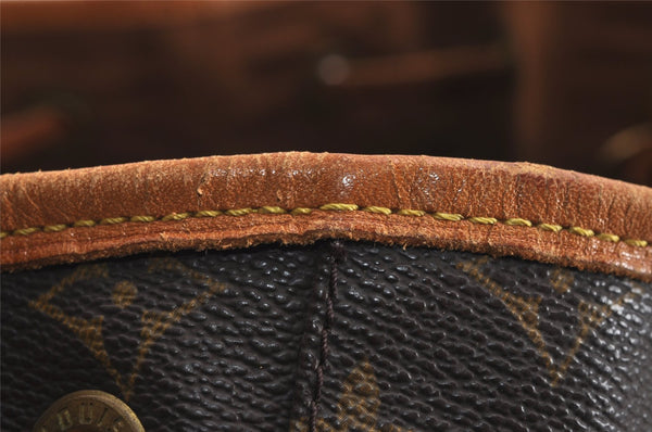 Authentic Louis Vuitton Monogram Montsouris GM Backpack M51135 LV 3165J