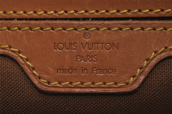 Authentic Louis Vuitton Monogram Montsouris GM Backpack M51135 LV 3165J