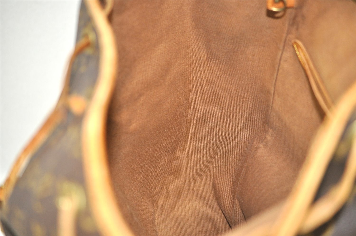 Authentic Louis Vuitton Monogram Montsouris GM Backpack M51135 LV 3165J