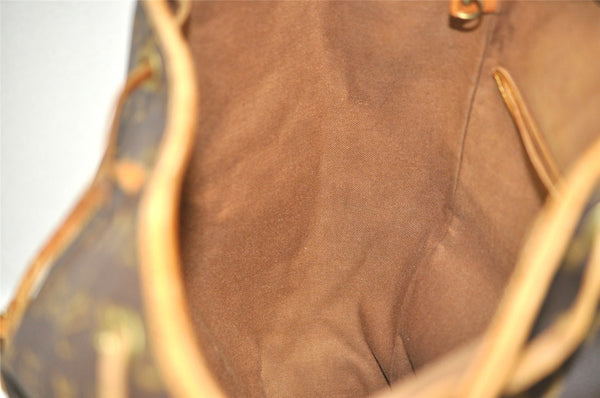 Authentic Louis Vuitton Monogram Montsouris GM Backpack M51135 LV 3165J