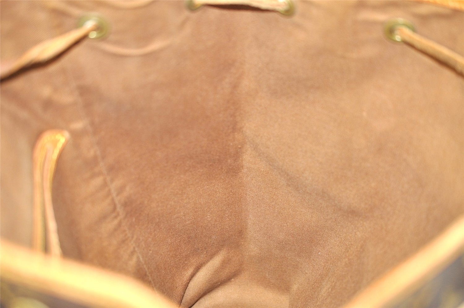 Authentic Louis Vuitton Monogram Montsouris GM Backpack M51135 LV 3165J