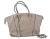 Auth Louis Vuitton Parnassea Lockit MM 2Way Shoulder Hand Bag M94593 Beige 3166J