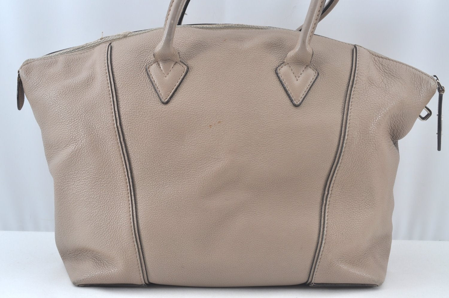 Auth Louis Vuitton Parnassea Lockit MM 2Way Shoulder Hand Bag M94593 Beige 3166J