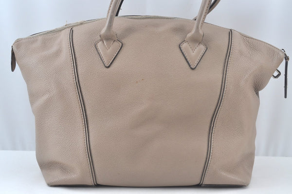 Auth Louis Vuitton Parnassea Lockit MM 2Way Shoulder Hand Bag M94593 Beige 3166J