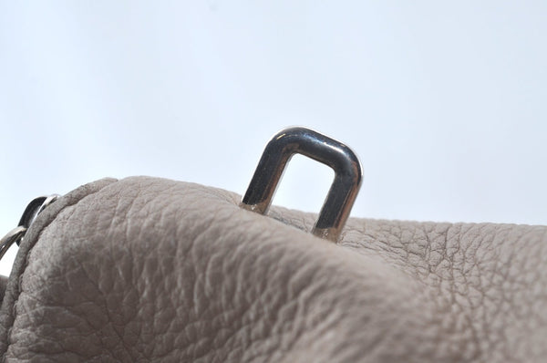 Auth Louis Vuitton Parnassea Lockit MM 2Way Shoulder Hand Bag M94593 Beige 3166J