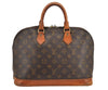 Authentic Louis Vuitton Monogram Alma Hand Bag Purse M51130 LV 3166K
