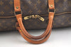 Authentic Louis Vuitton Monogram Keepall Bandouliere 60 M41412 Boston Bag 3167K