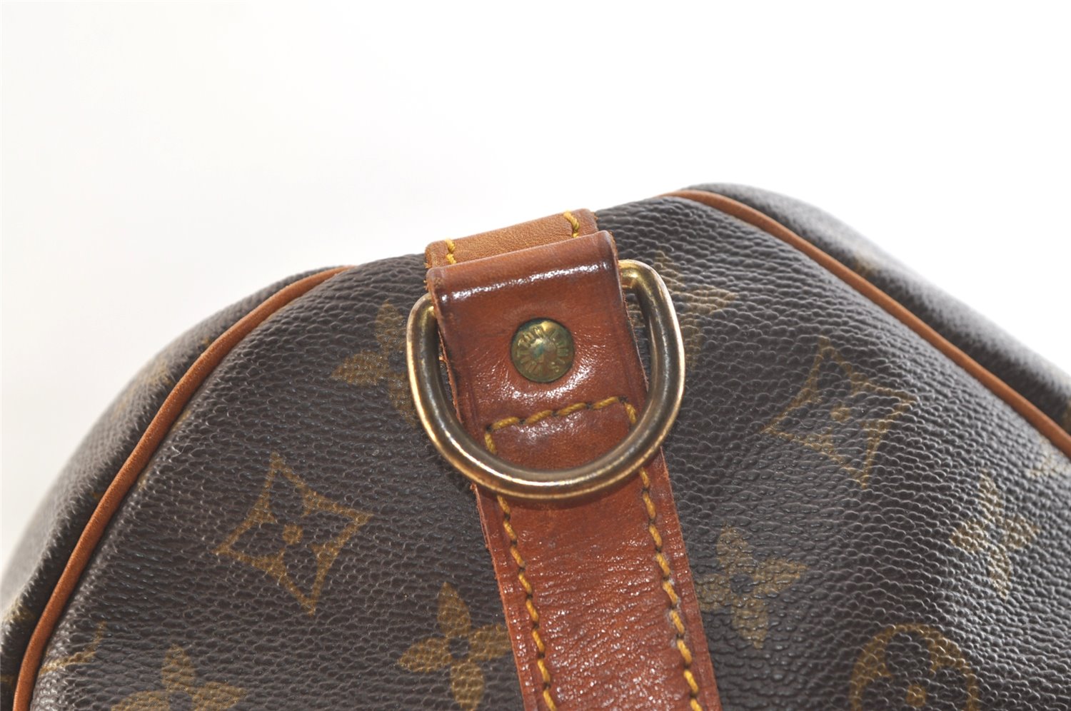 Authentic Louis Vuitton Monogram Keepall Bandouliere 60 M41412 Boston Bag 3167K