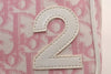 Authentic Christian Dior Trotter No.2 Vintage Pouch Purse PVC Leather Pink 3168I