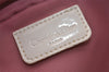 Authentic Christian Dior Trotter No.2 Vintage Pouch Purse PVC Leather Pink 3168I