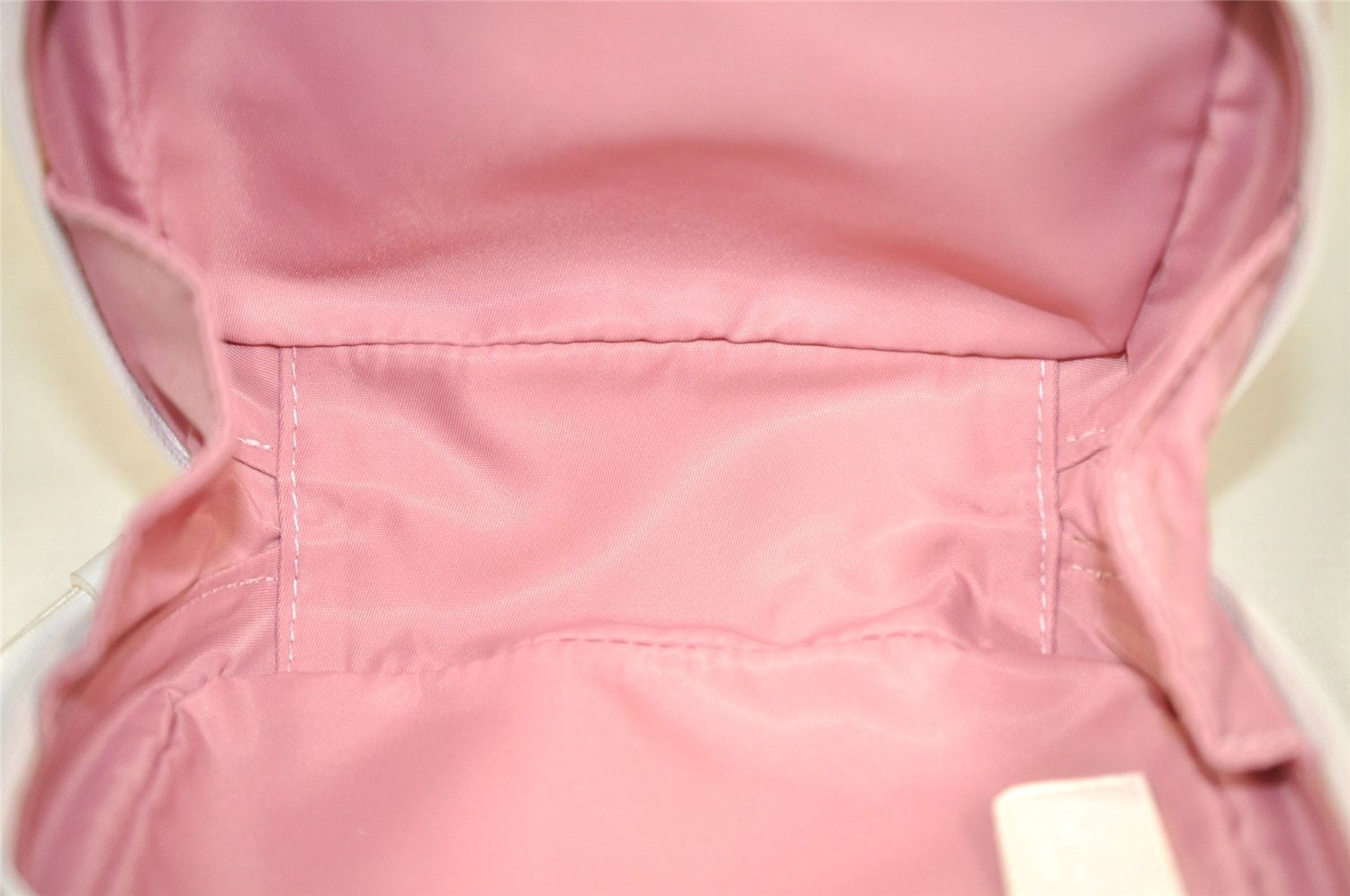 Authentic Christian Dior Trotter No.2 Vintage Pouch Purse PVC Leather Pink 3168I