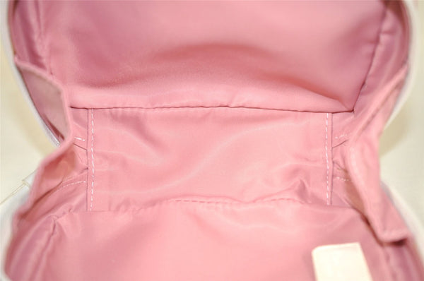 Authentic Christian Dior Trotter No.2 Vintage Pouch Purse PVC Leather Pink 3168I