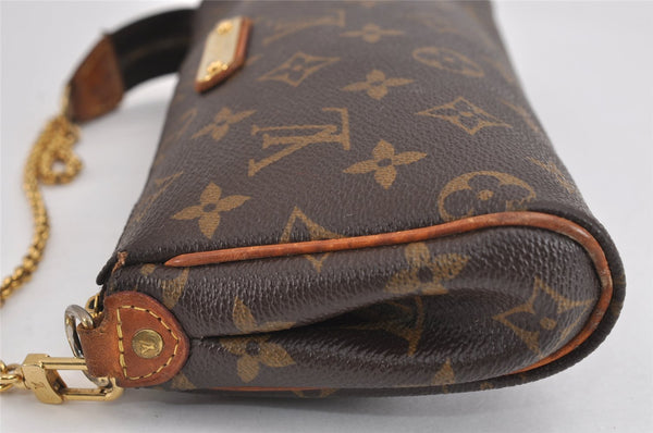 Auth Louis Vuitton Monogram Eva 2Way Shoulder Accessories Pouch M95567 LV 3168J