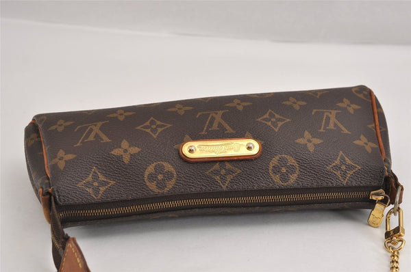 Auth Louis Vuitton Monogram Eva 2Way Shoulder Accessories Pouch M95567 LV 3168J