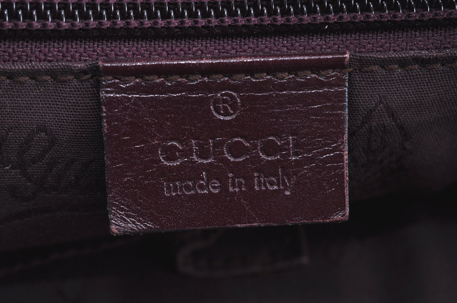 Authentic GUCCI GG Imprime Shoulder Tote Bag GG PVC Leather 211138 Purple 3169H