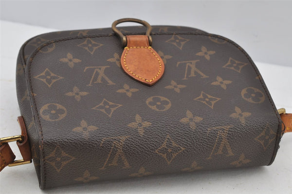 Auth Louis Vuitton Monogram Saint Cloud MM M51243 Shoulder Cross Bag Junk 3169J