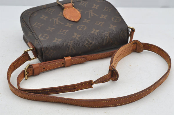 Auth Louis Vuitton Monogram Saint Cloud MM M51243 Shoulder Cross Bag Junk 3169J