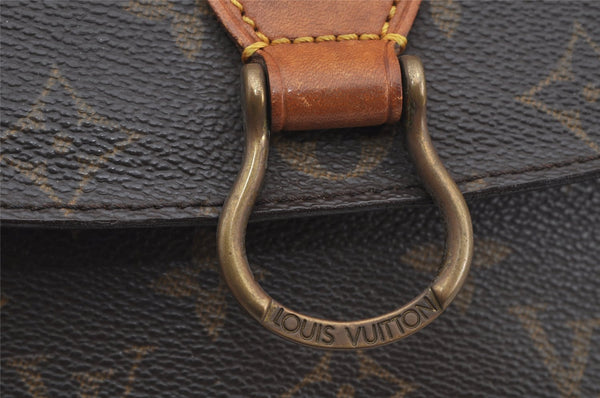 Auth Louis Vuitton Monogram Saint Cloud MM M51243 Shoulder Cross Bag Junk 3169J