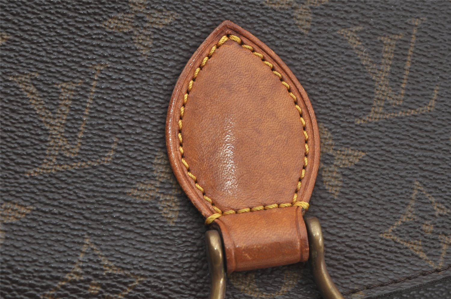 Auth Louis Vuitton Monogram Saint Cloud MM M51243 Shoulder Cross Bag Junk 3169J