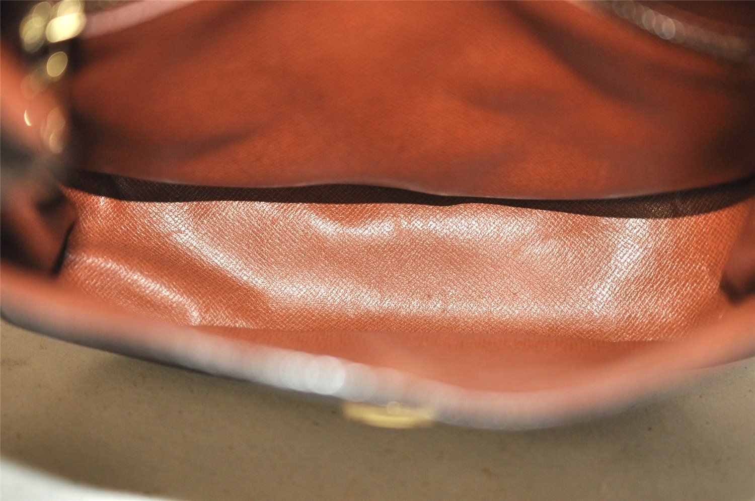 Auth Louis Vuitton Monogram Saint Cloud MM M51243 Shoulder Cross Bag Junk 3169J