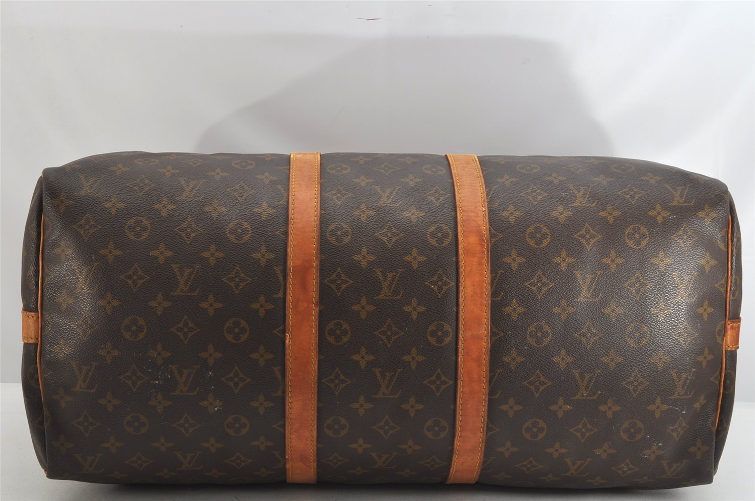 Authentic Louis Vuitton Monogram Keepall Bandouliere 55 M41414 Boston Bag 3169K