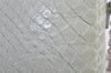 Authentic Christian Dior Chain Shoulder Cross Body Bag Leather Light Green 3170J