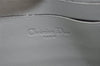Authentic Christian Dior Chain Shoulder Cross Body Bag Leather Light Green 3170J