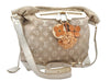 Authentic Louis Vuitton Monogram Sabbia Besace Shoulder Bag M93499 Beige 3170K