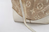 Authentic Louis Vuitton Monogram Sabbia Besace Shoulder Bag M93499 Beige 3170K