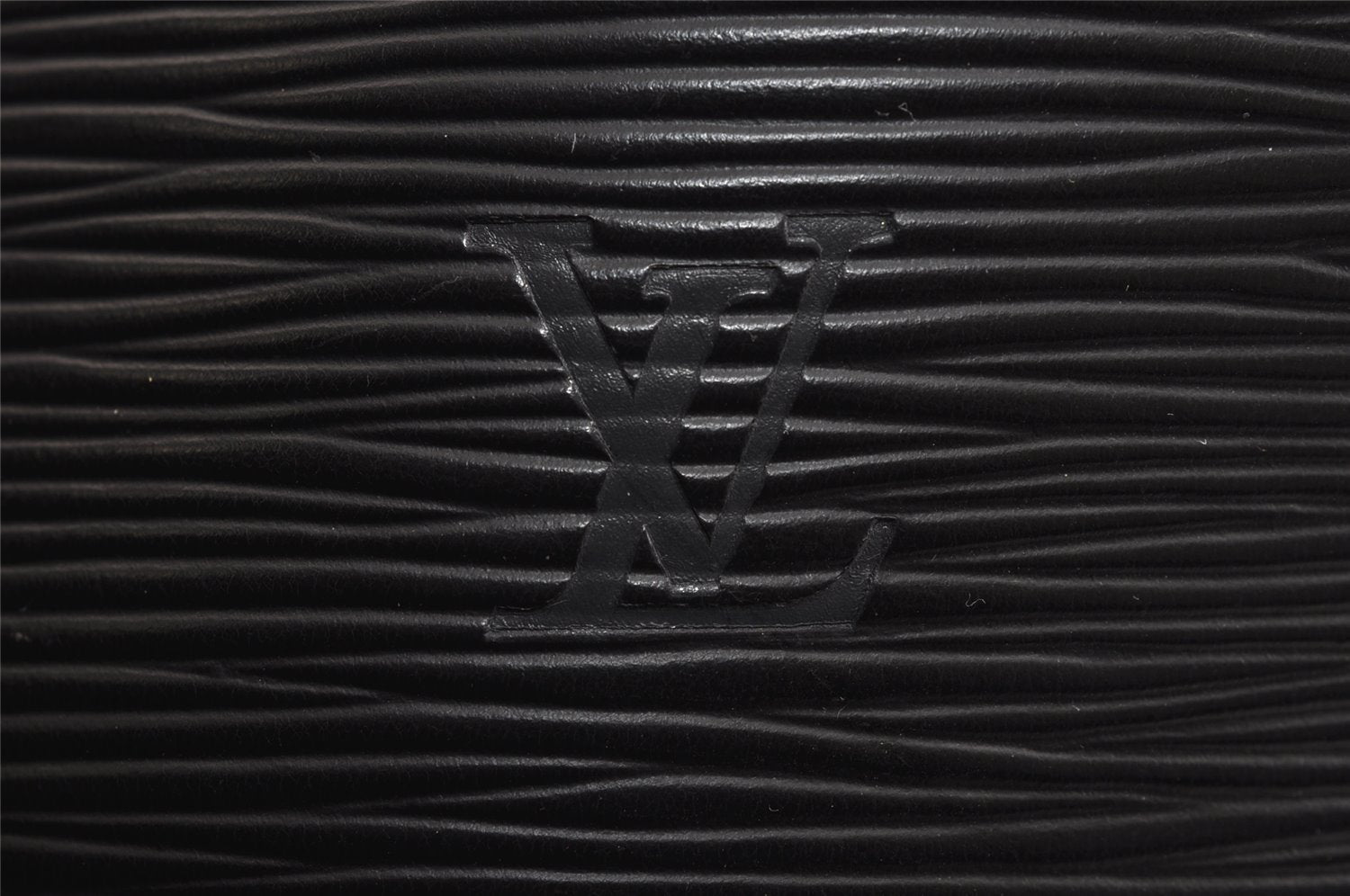 Auth Louis Vuitton Epi Saint Jacques Shopping Shoulder Bag Black M52262 LV 3171J