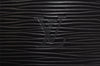 Auth Louis Vuitton Epi Saint Jacques Shopping Shoulder Bag Black M52262 LV 3171J