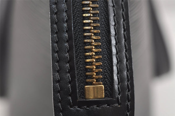 Auth Louis Vuitton Epi Saint Jacques Shopping Shoulder Bag Black M52262 LV 3171J