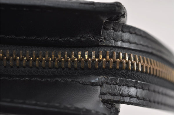 Auth Louis Vuitton Epi Saint Jacques Shopping Shoulder Bag Black M52262 LV 3171J