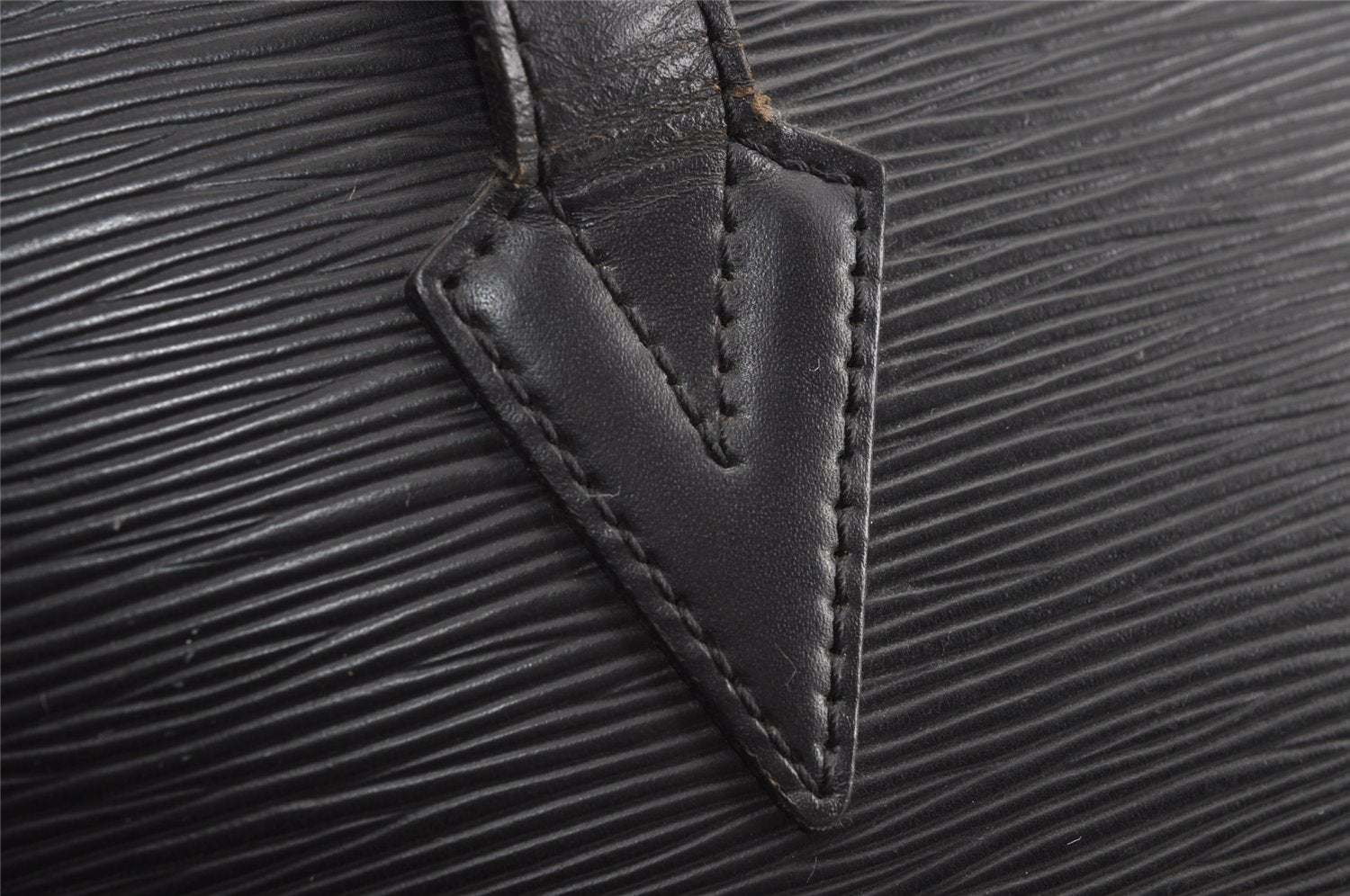 Auth Louis Vuitton Epi Saint Jacques Shopping Shoulder Bag Black M52262 LV 3171J