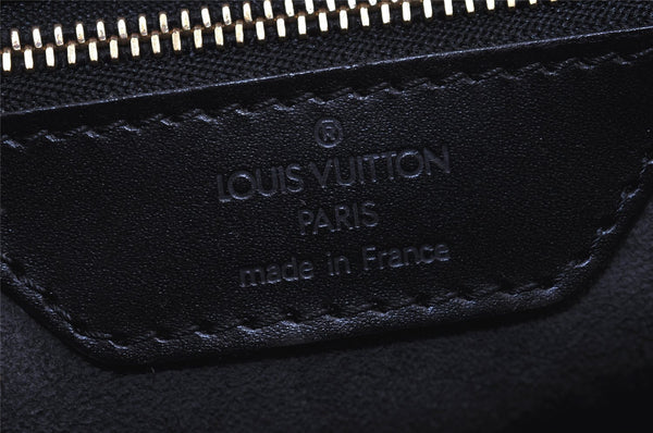 Auth Louis Vuitton Epi Saint Jacques Shopping Shoulder Bag Black M52262 LV 3171J