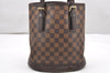 Authentic Louis Vuitton Damier Marais Bucket Shoulder Tote Bag N42240 Junk 3171K
