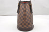 Authentic Louis Vuitton Damier Marais Bucket Shoulder Tote Bag N42240 Junk 3171K