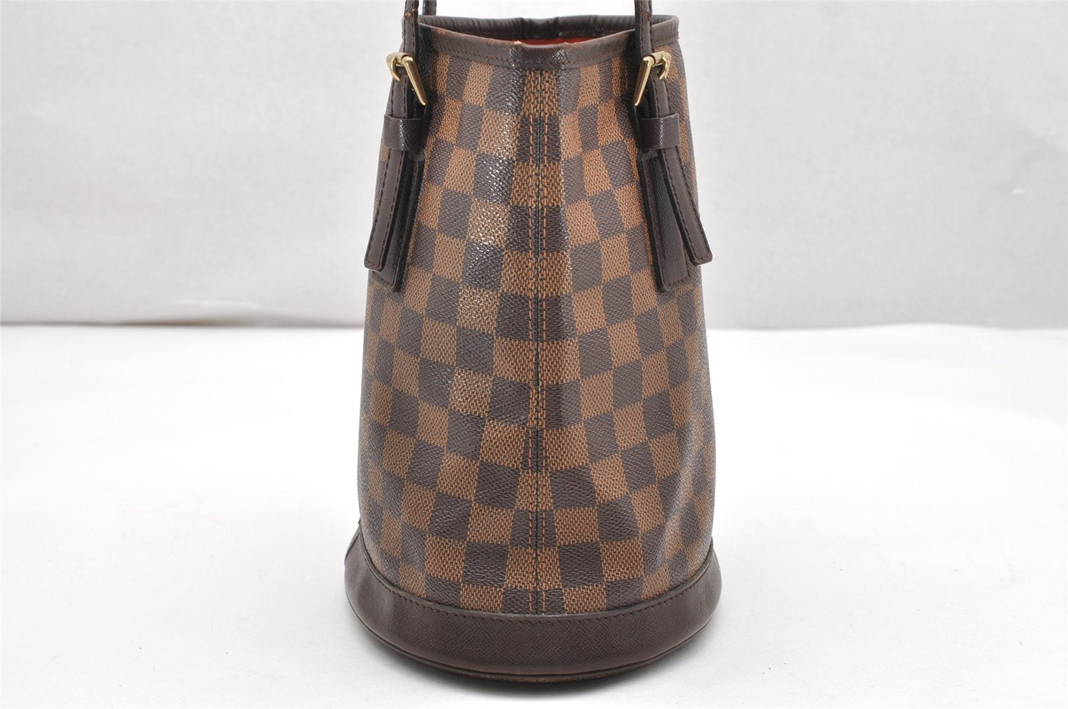 Authentic Louis Vuitton Damier Marais Bucket Shoulder Tote Bag N42240 Junk 3171K