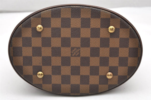 Authentic Louis Vuitton Damier Marais Bucket Shoulder Tote Bag N42240 Junk 3171K